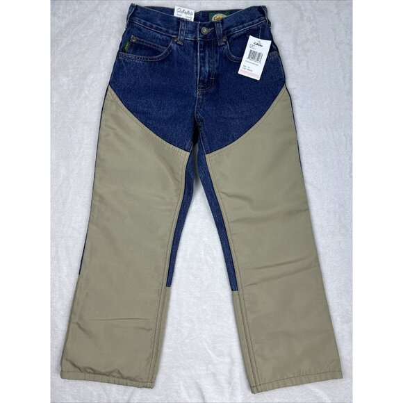 Cabelas Brush Pants Youth 10 Jeans Sportsman Hunting Fishing Outdoors Guard Kids - Picture 1 of 10